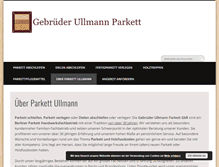 Tablet Screenshot of parkett-ullmann.de